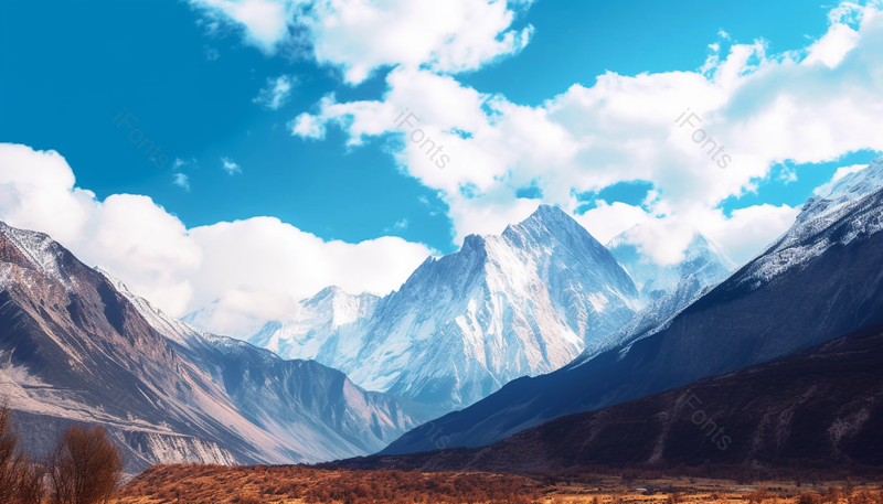 雪山山脉风景景区高清摄影图,高清,摄影图,摄影图片,图片大全,摄影图免费下载
